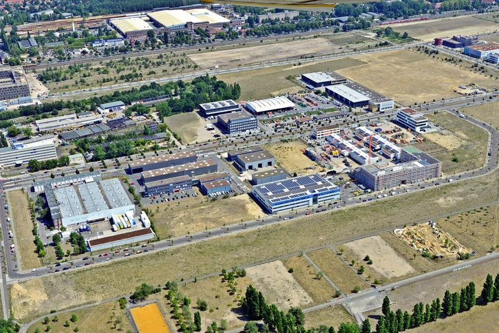 Luftbild Grundstücke Adlershof © WISTA.Plan | Helicolor-Luftbild Berlin