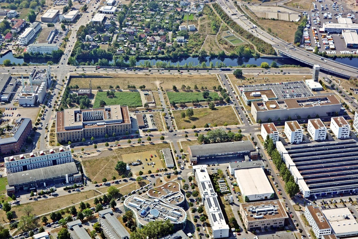 Luftbild Grundstücke Adlershof © WISTA.Plan | Helicolor-Luftbild Berlin