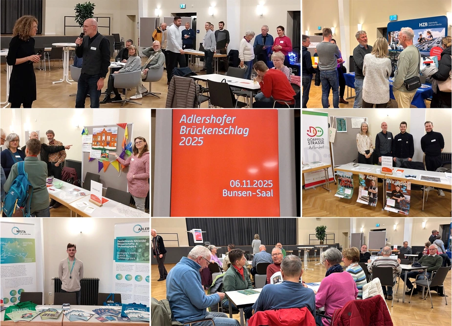 Collage aus Veranstaltungsfotos